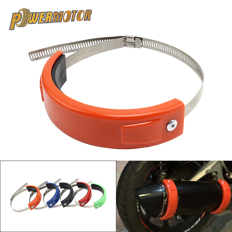 Pipe Clamp Bar - Motorcycle Round Oval Exhaust Pipe Drop