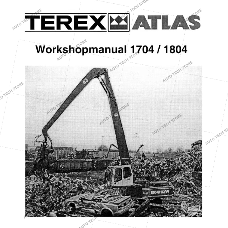 Workshop Tools Car - For Terex Atlas 1704 / 1804