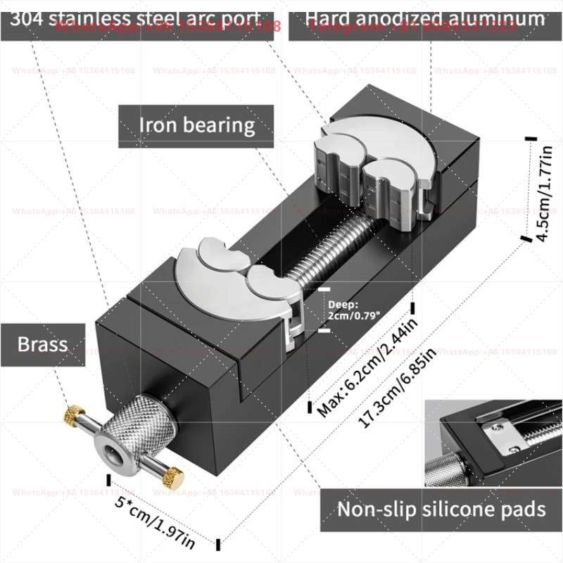 Workshop Tools Center - Self-Centering Vise for Irregular Workpieces Precision