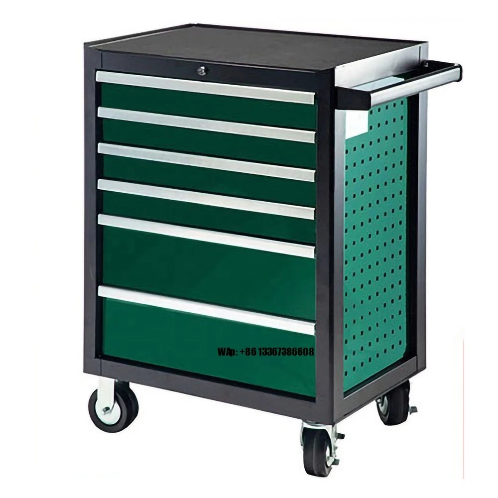 Hand Tools In Workshop - 68 Drawers Rolling Tool Box Workshop