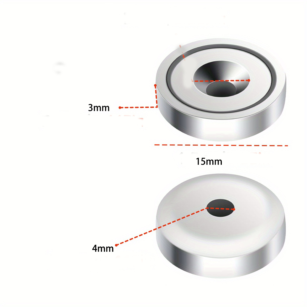 5/10/20pcs magnet 15x3mm with  - огляд і ціна Workshop Tools Center