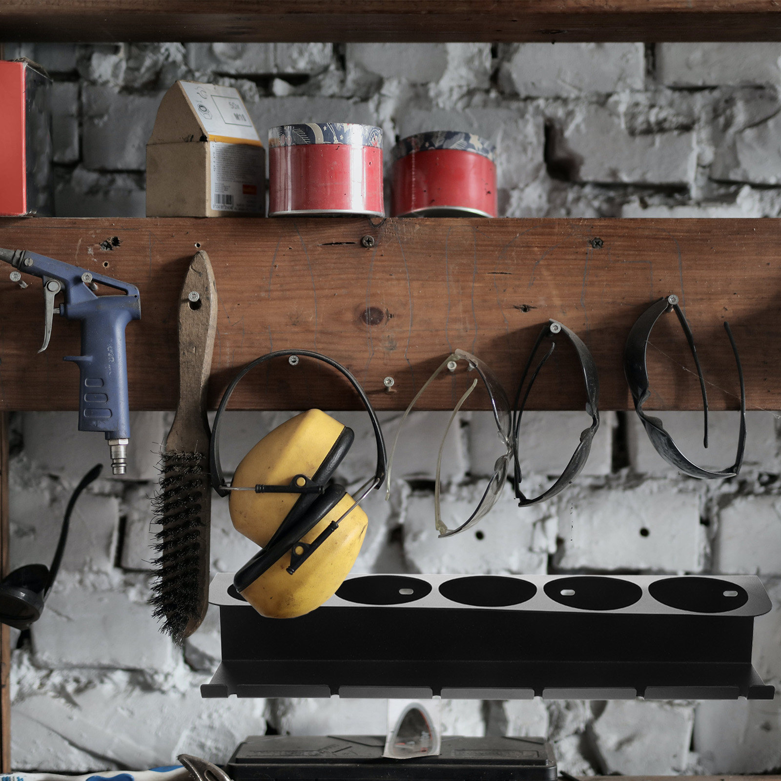 1Set Heavy Duty Metal Power To - огляд і ціна Workshop Tools Wall