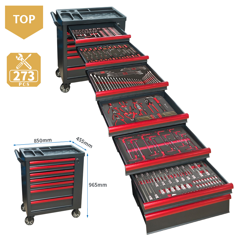 7 Drawer Tool Trolley With 273 - огляд і ціна Workshop Tools Car