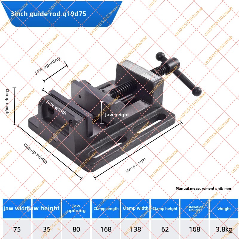 Heavy Duty Flat Vise 3 Inch Pr - огляд і ціна Workshop Tools Bench
