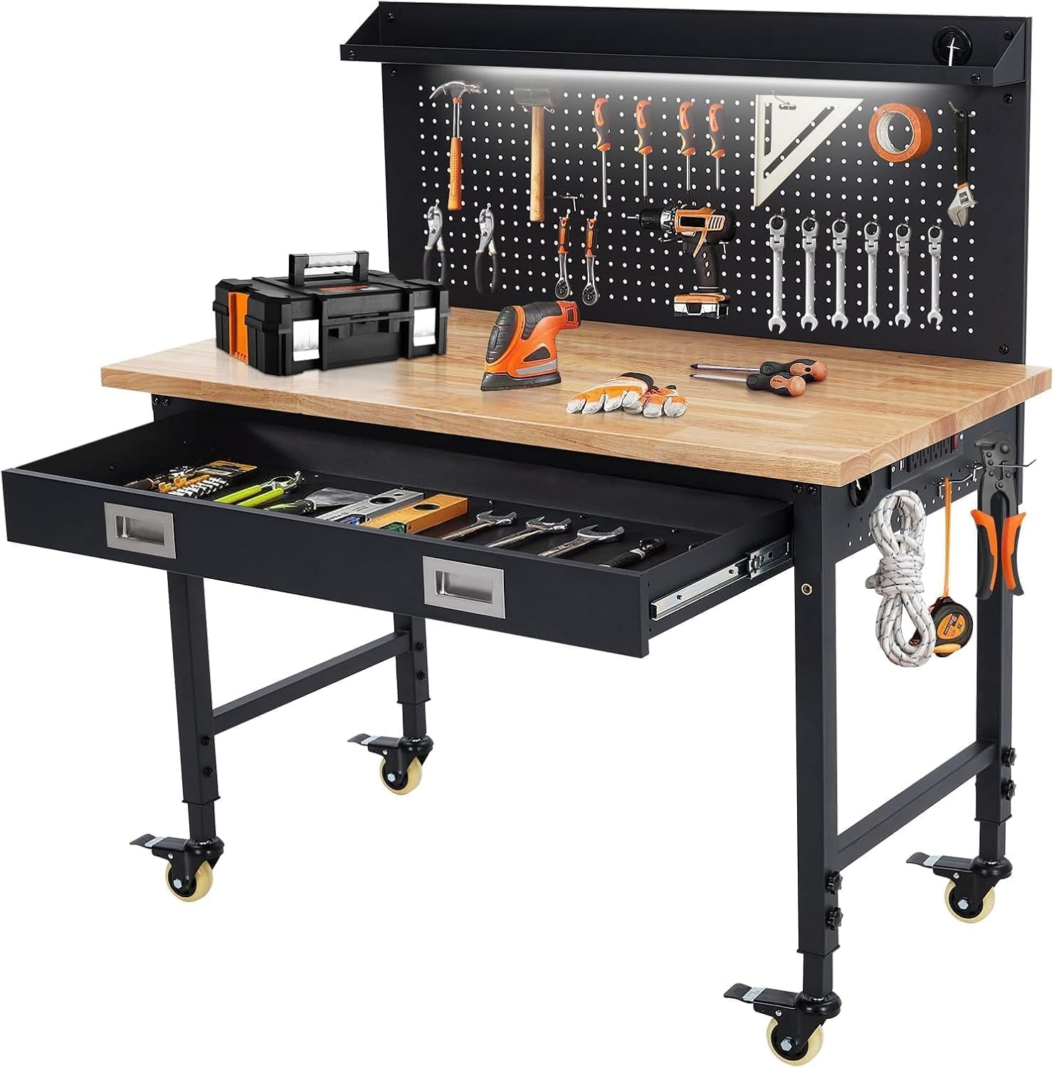 Tacleekii 48x24inch Adjustable - огляд і ціна Workshop Tools Bench