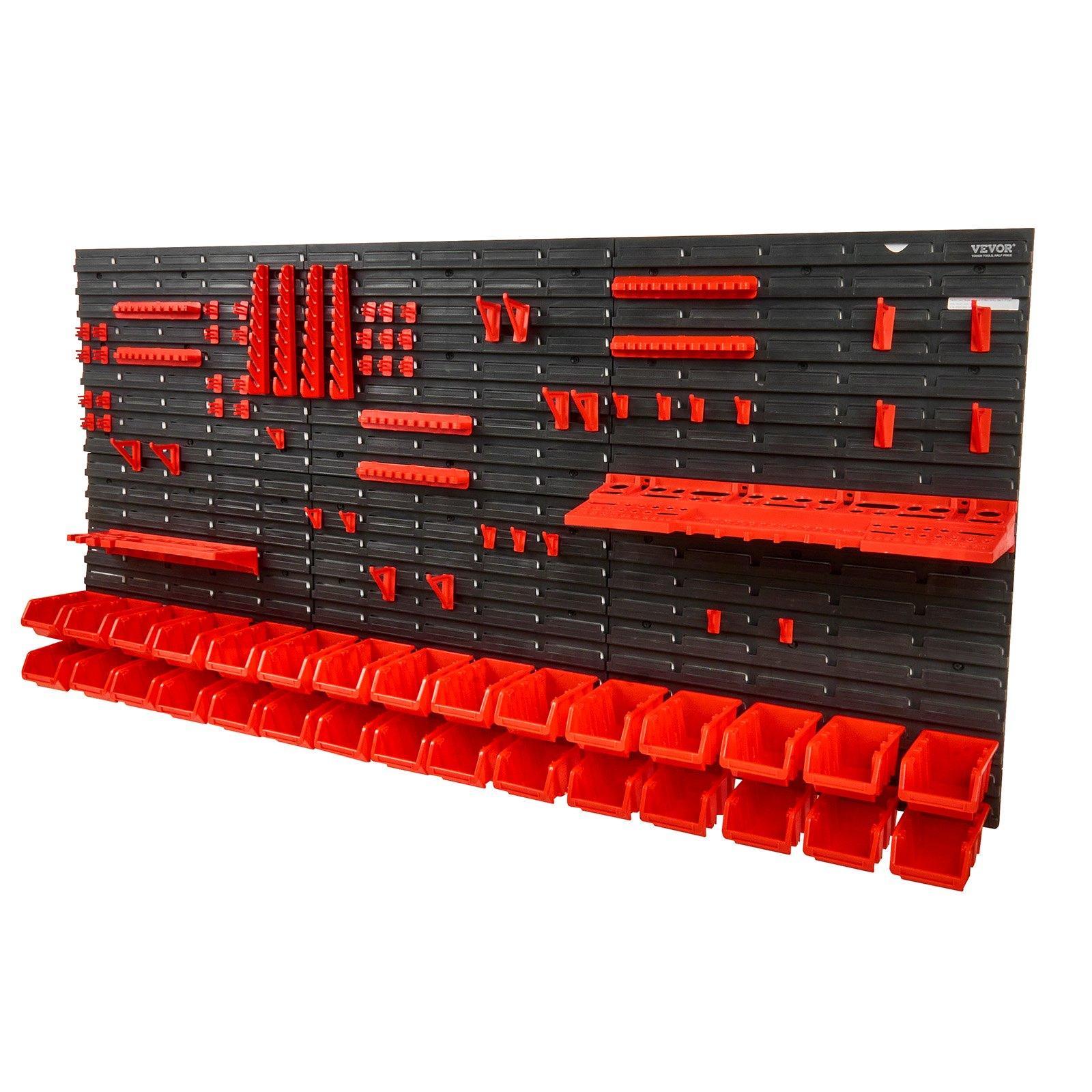 Wall Mounted 30-Bin Plastic Pa - огляд і ціна Workshop Tools Wall