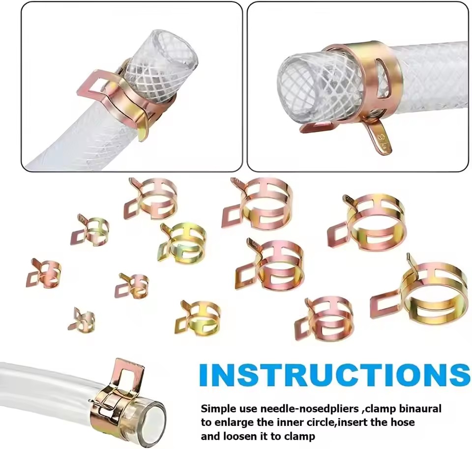 10-50Pcs 5mm-9mm for choose Fu - огляд і ціна Pipe Clamp Bar