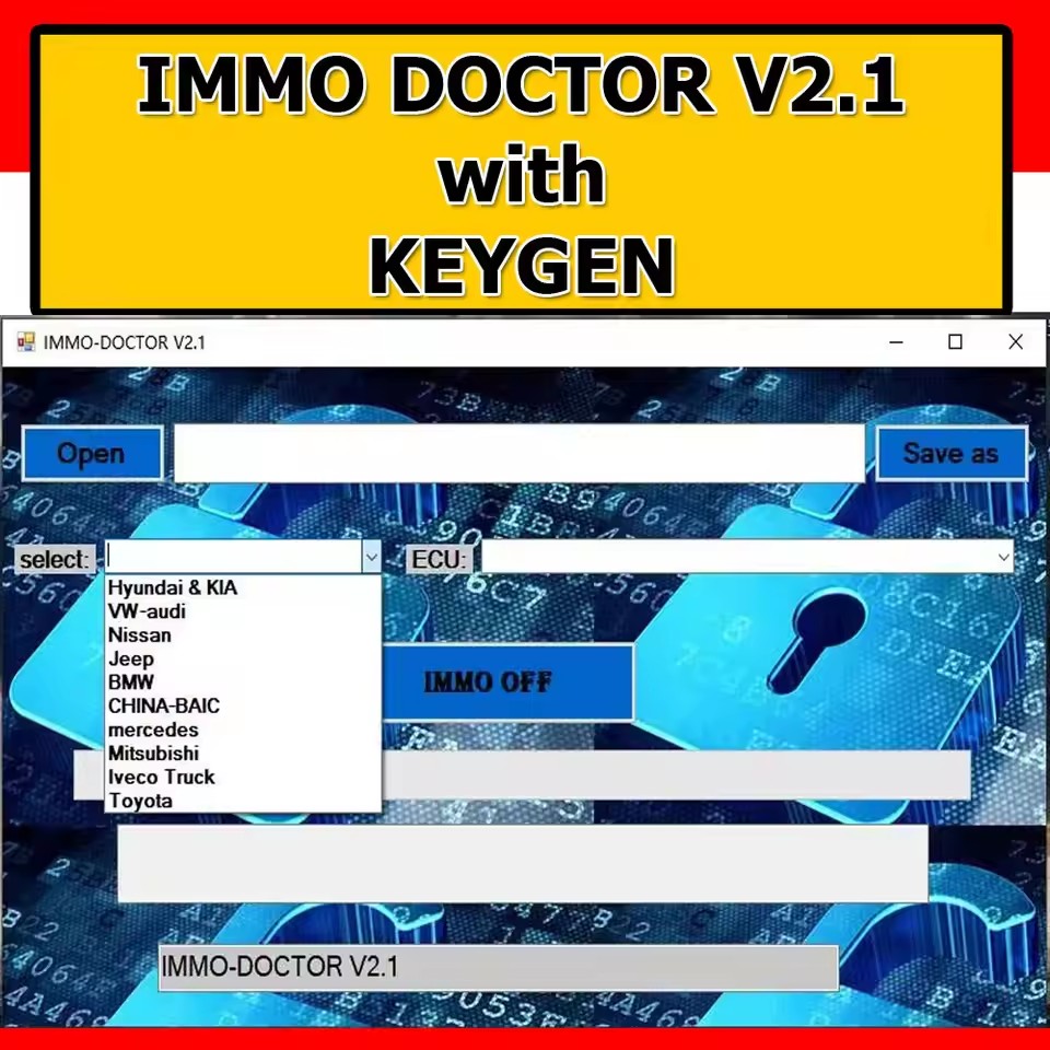 Immo Doctor Multi Brand V2.1 E - огляд і ціна Workshop Tools Brand