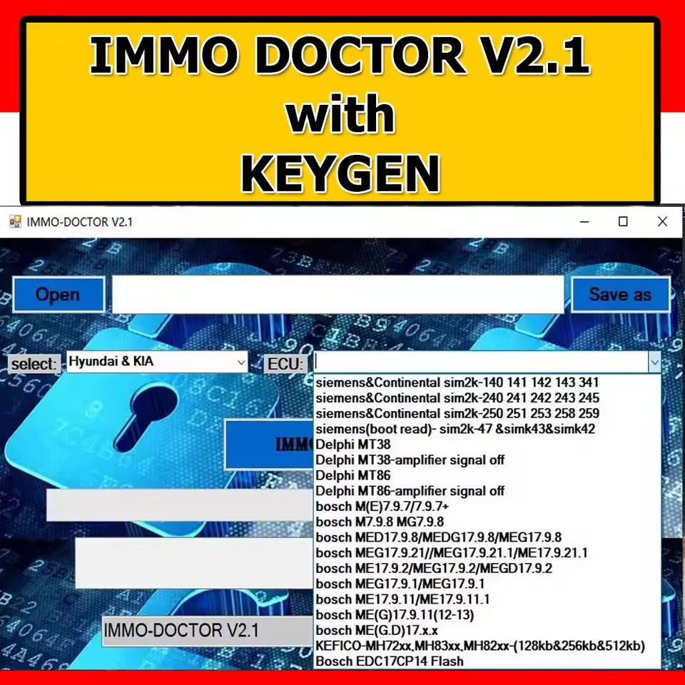 Immo Doctor Multi Brand V2.1 E - огляд і ціна Workshop Tools Brand