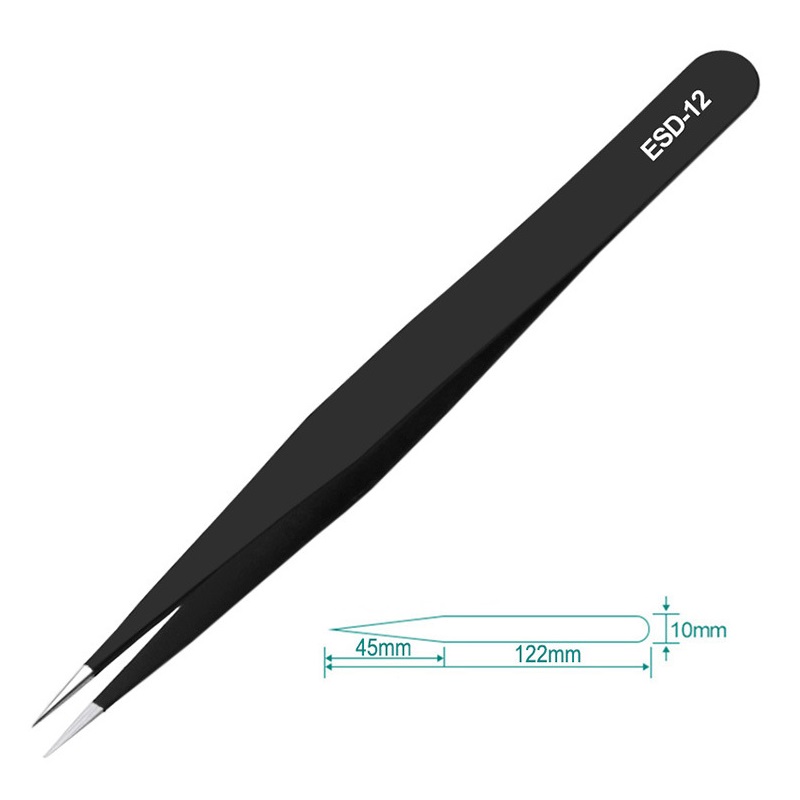 ESD Tweezers Stainless Steel W - огляд і ціна Hand Tools In Workshop