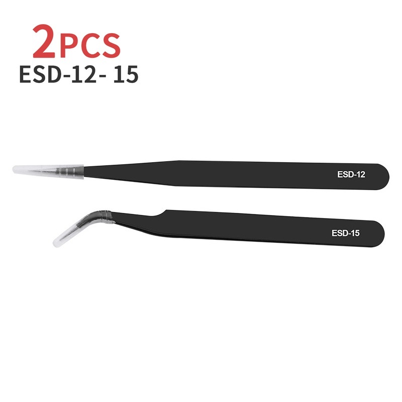 ESD Tweezers Stainless Steel W - огляд і ціна Hand Tools In Workshop