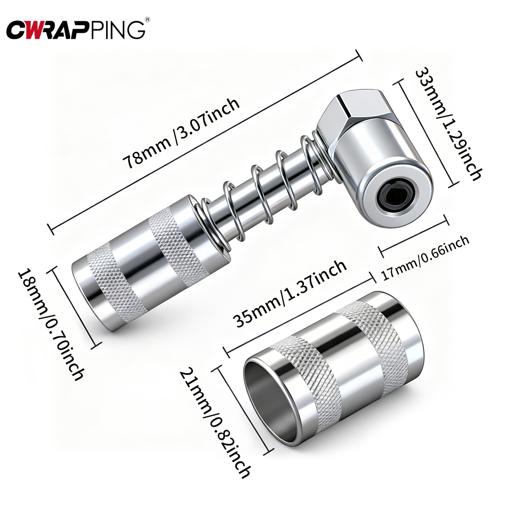 Grease Gun Adapter 90 Degree C - огляд і ціна Car Workshop Tools And Equipment