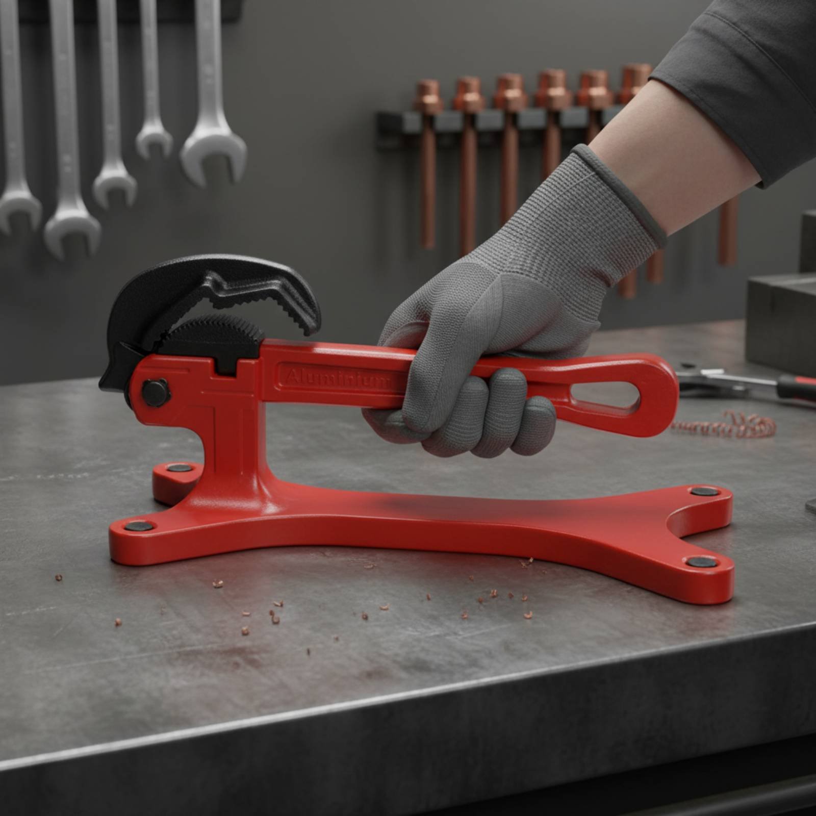 Self-Locking Pipe Wrench Porta - огляд і ціна Hand Tools In Workshop