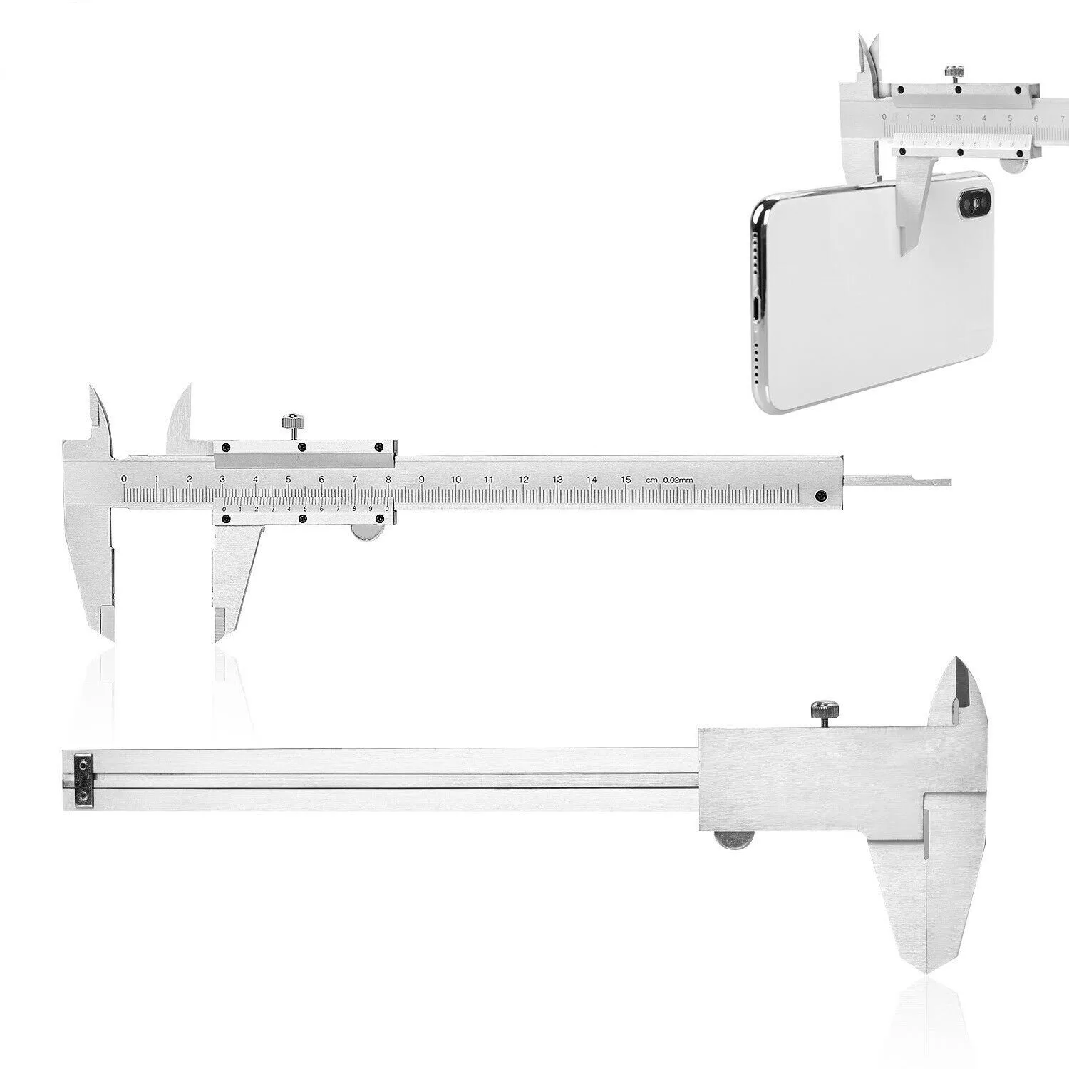 0-150mm Vernier Caliper 0.02mm - огляд і ціна Workshop Tools Engineering