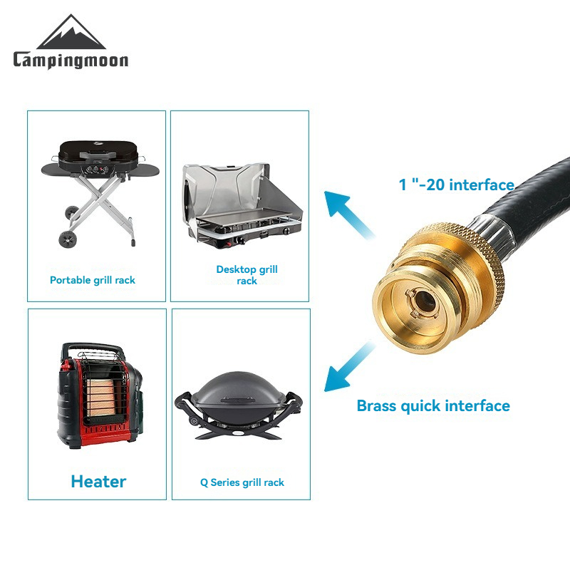 CAMPINGMOON PZ-106 QCC to Prop - огляд і ціна Tools Qcc