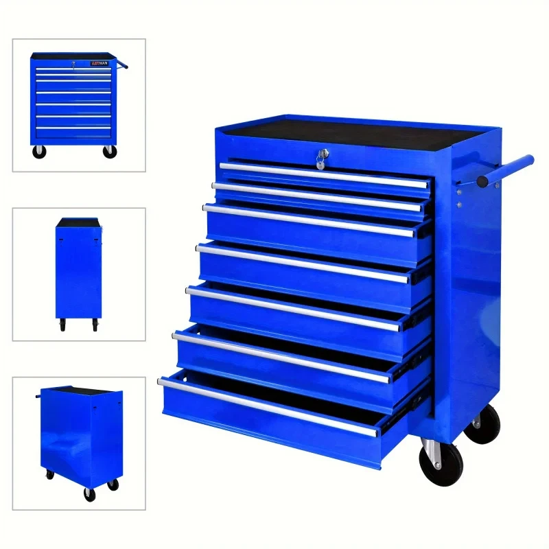 7 Drawers Blue Multifunctional - огляд і ціна Workshop Tools Car