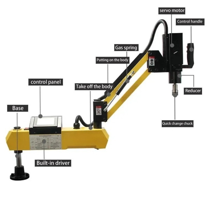Metal Tapping Machine MR-16 M3 - огляд і ціна Workshop Tools Engineering