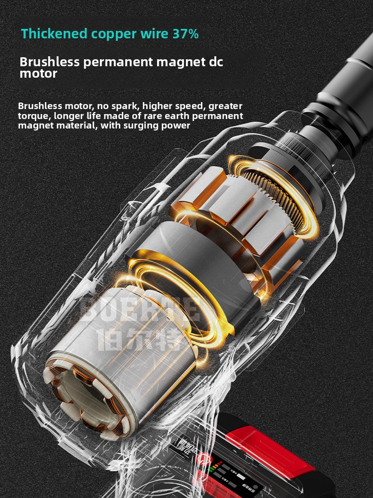 110V/220V Heavy Duty Brushless - огляд і ціна Tools Qcc