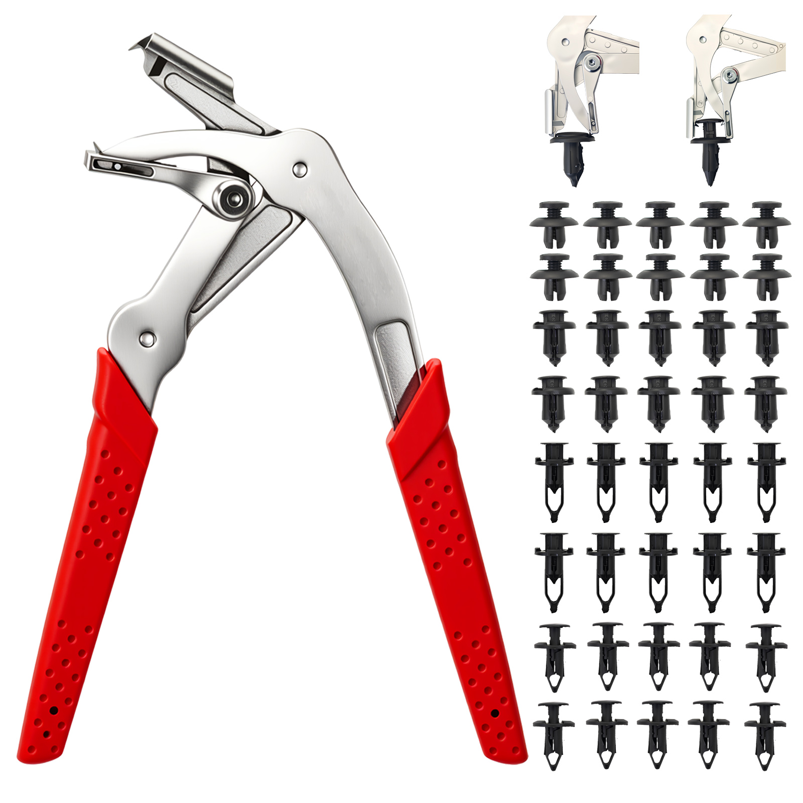 Car Clip Pliers with 40PCS Aut - огляд і ціна Car Workshop Tools Equipment