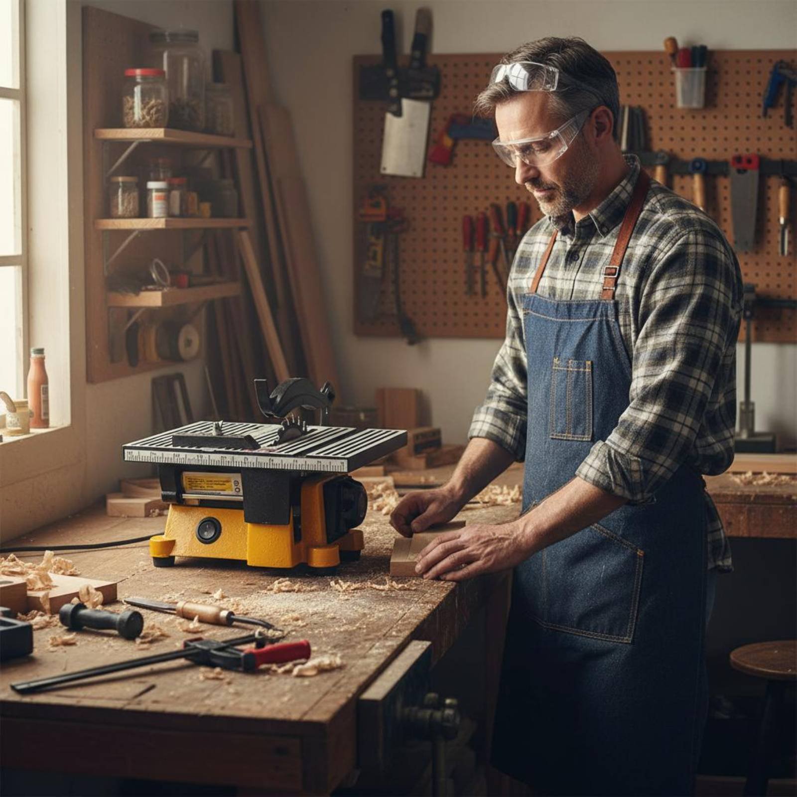 Mini Table Saw Portable Miniat - огляд і ціна Workshop Tools Bench